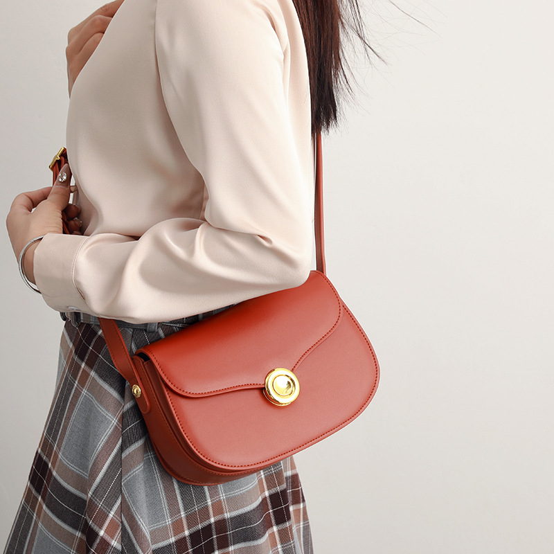 Ženska crossbody torba tip saddle, 2025 novi dizajn, mala i elegantna torba