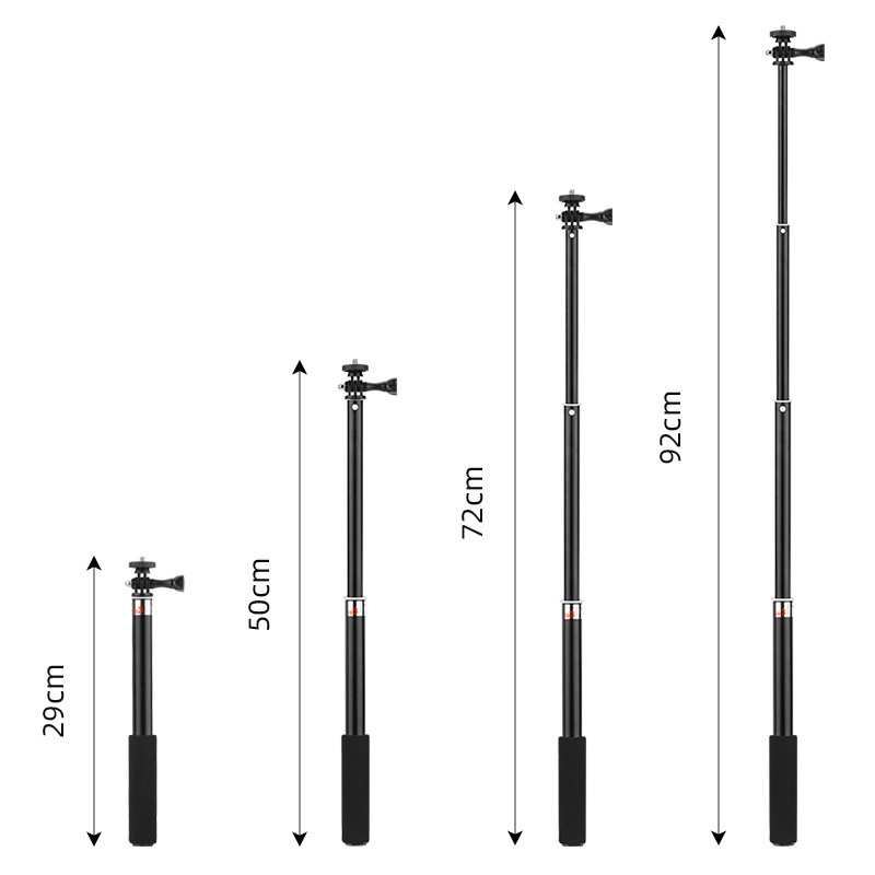 Compatibil cu DJI Osmo Pocket 3: suport stabilizator manual, selfie-stick pentru cameră cu gimbal, accesoriu pentru tija de extensie X5