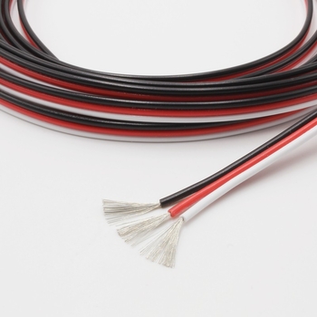 Cablu de extensie pentru servomotor, 3P, negru, roșu, alb, maro, roșu, portocaliu, din cablu răsucit, rezistent la abraziune și impermeabil, 60 nuclee și 30 nuclee