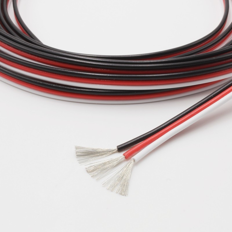Cablu de extensie pentru servomotor, 3P, negru, roșu, alb, maro, roșu, portocaliu, din cablu răsucit, rezistent la abraziune și impermeabil, 60 nuclee și 30 nuclee
