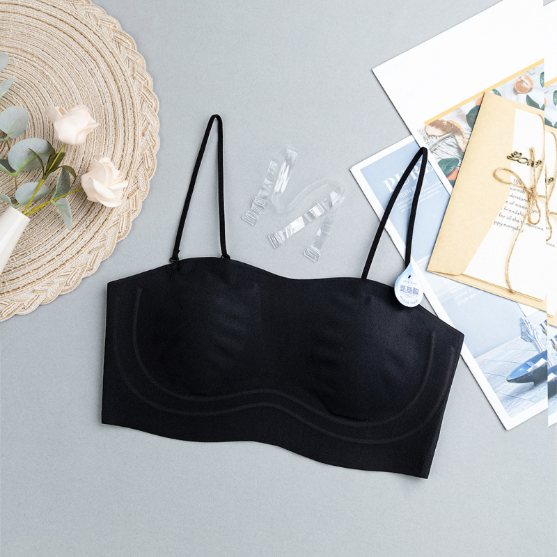 Sutien bez naramenica s nevidljivim učinkom na leđima, ultra-tanke čašice od Ice Silk, odvojive naramenice