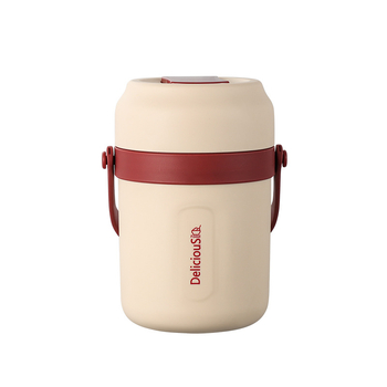 Cutie pentru prânz termoizolantă din oțel inoxidabil 304, cu dublu strat, capacitate 2000 ml