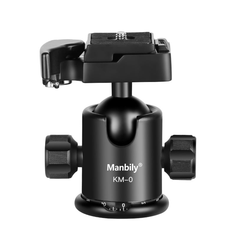 Manbily KM-0 DSLR Pan-Tilt Γιμπάλ με σφαιρική κεφαλή