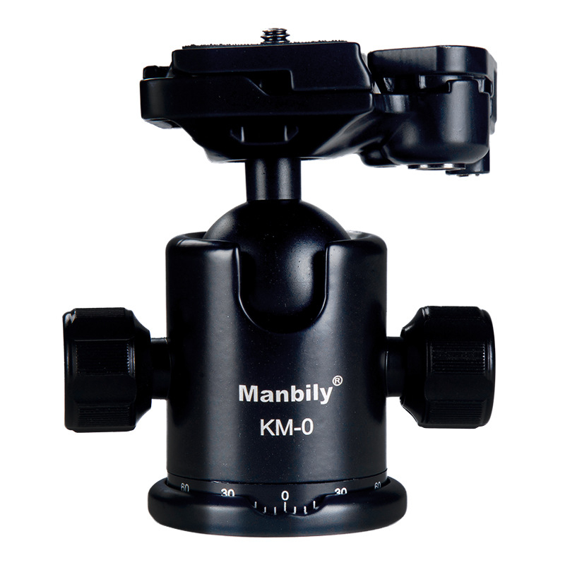 Manbily KM-0 DSLR Pan-Tilt Γιμπάλ με σφαιρική κεφαλή