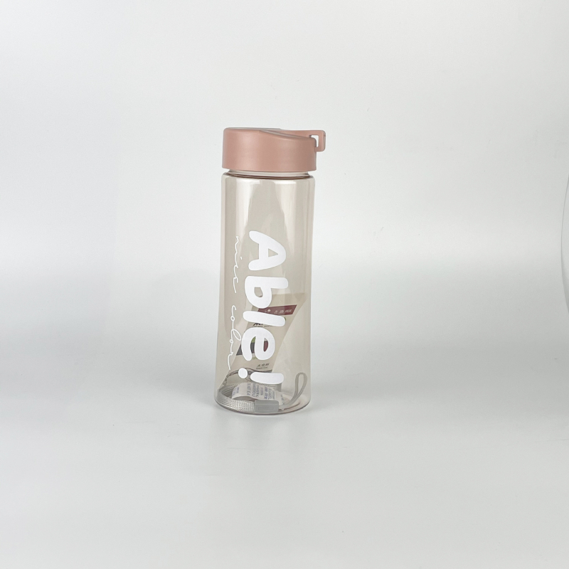 Sticlă de apă sport portabilă, design minimalist, din plastic rezistent la temperaturi înalte