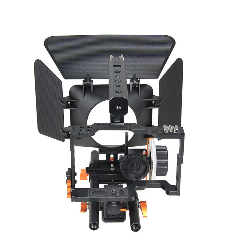 YELANGU Wolf King GH4A7M4 set kavez za kameru s amortizacijskim stabilizatorom i narančastim nosačem