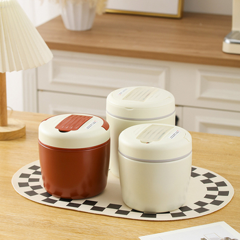Cutie de prânz din oțel inoxidabil 304, izolată, cu mâner, mini, capacitate 1,2–1,5 L, izolație vid, personalizare logo, en gros