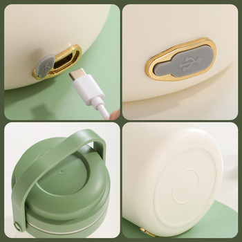 Cutie izolată pentru prânz, încălzită prin USB, 2,0 L, cu sistem de alimentare cu apă, pentru exterior și utilizare în mașină