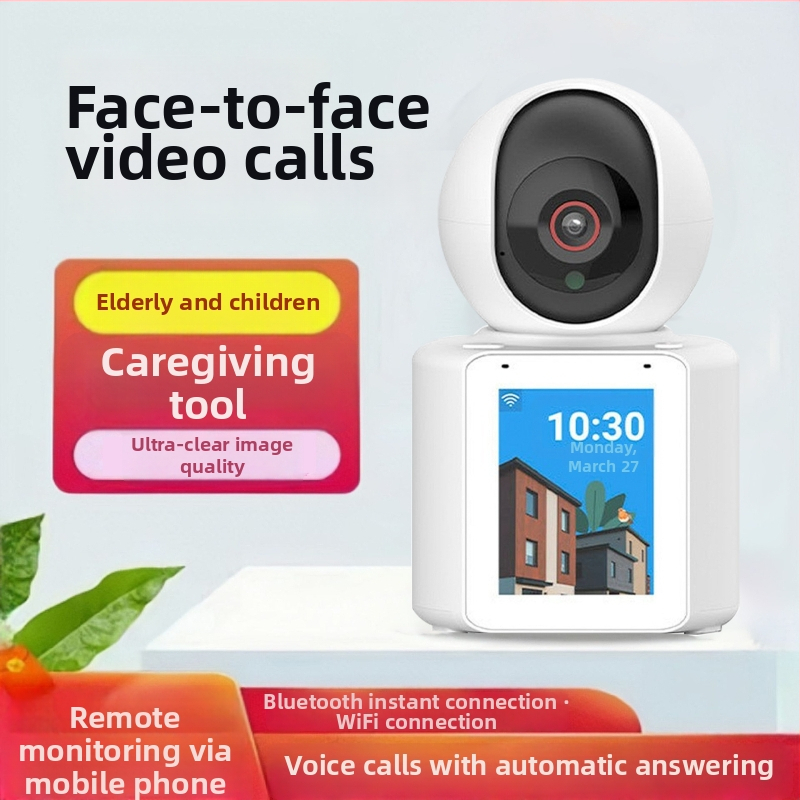 Domáca videokamera s diaľkovým sledovaním cez smartphone, 360° pokrytie pre starostlivosť o seniorov a deti