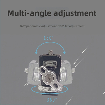 Univerzalni Snail gimbal monitor s podesivim tlumenjem, 360° rotacija, držači za hot/cold shoe i proširivački dodaci