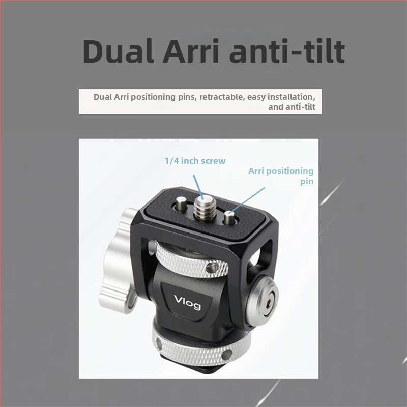 Univerzalni Snail gimbal monitor s podesivim tlumenjem, 360° rotacija, držači za hot/cold shoe i proširivački dodaci