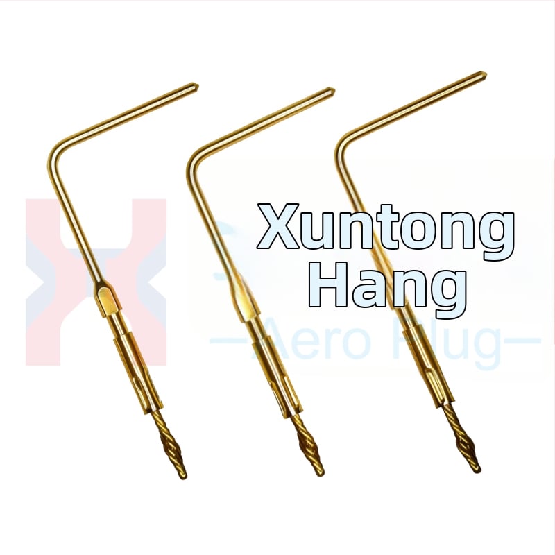 Conector dreptunghiular J30J cu pini PCB îndoiti, soclu TJW-J ZKW-J, contacte placate cu aur