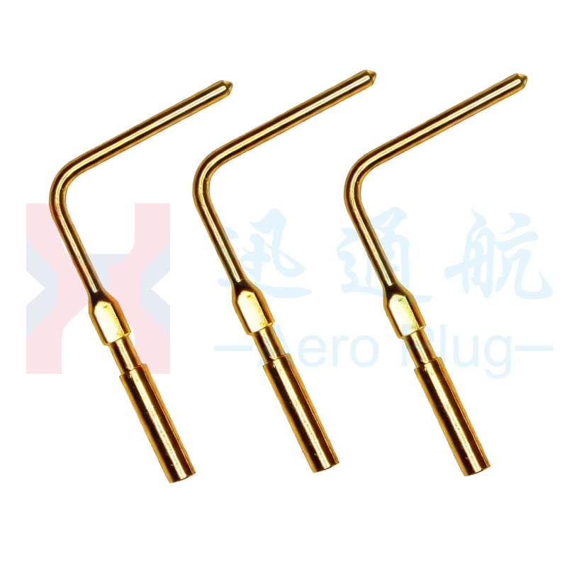 Conector dreptunghiular J30J cu pini PCB îndoiti, soclu TJW-J ZKW-J, contacte placate cu aur