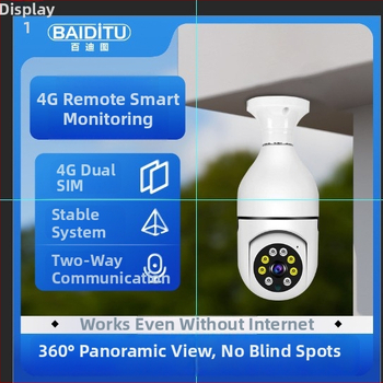 360° vnútorná bezpečnostná kamera, 1080p, bezdrôtové Wi‑Fi, vzdialené monitorovanie cez mobilnú aplikáciu, sledovanie osôb