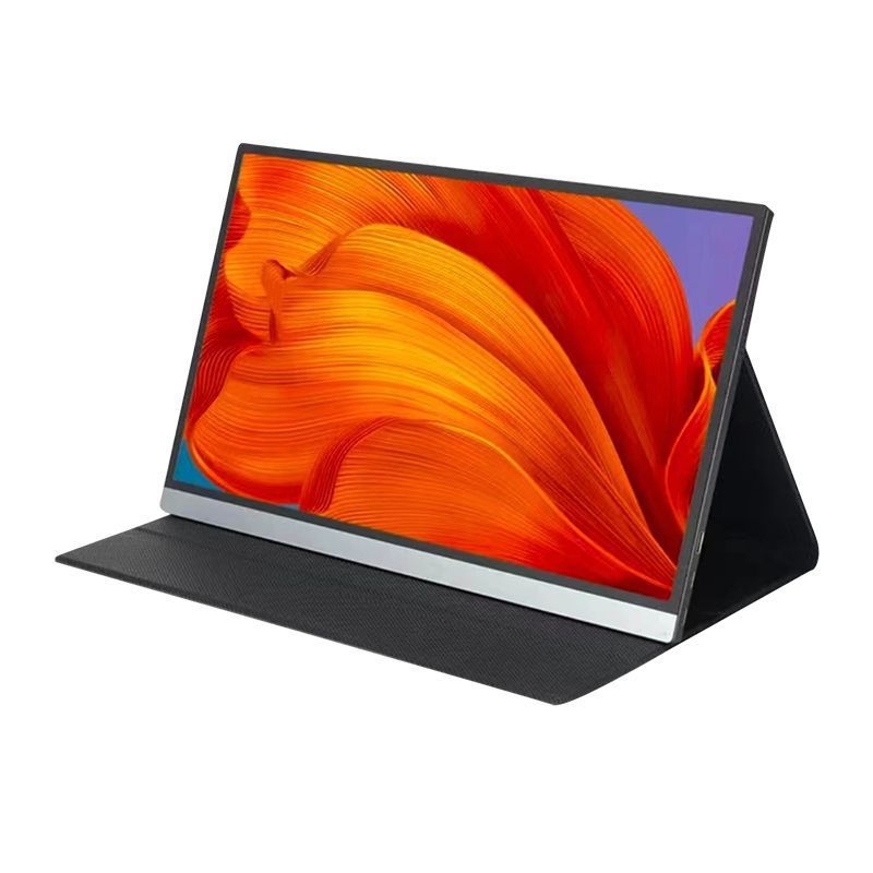15,6-inčni prijenosni IPS LCD monitor s plastičnim kućištem, 1080p, 16:9, HDMI i USB-C, uredski zaslon