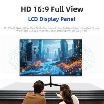 27-palcový IPS LCD monitor pre kanceláriu a domov, 1920x1080, 100 Hz obnovovacia frekvencia, LED displej