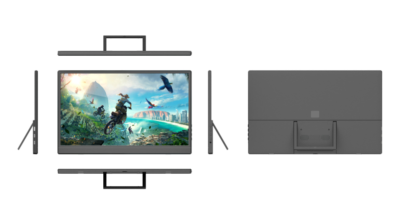 15,6-palcový HDMI prenosný monitor pre mobilné telefóny, počítače, notebooky, PS4 a Switch