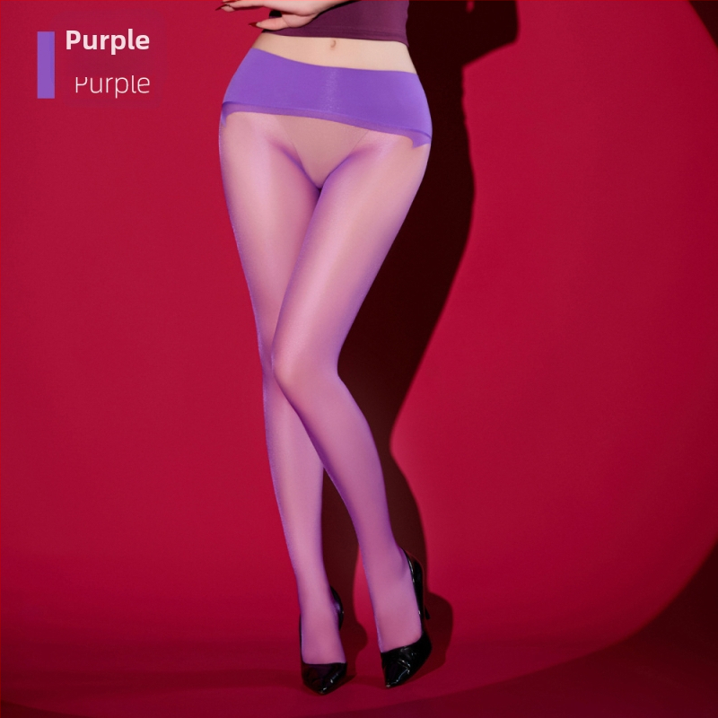 Qinghe 0.01 ultra-tanke nevidljive bešivne mat pantyhose crne, s otvorom u preponama, svileno glatke na dodir