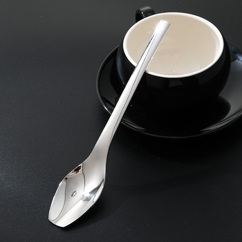 Set žlica od nehrđajućeg čelika, japanski stil, za kućnu upotrebu, minimalistički dizajn, žlica za med i mala jušna žlica