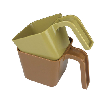Set linguri de măsură Frappuccino – stil cafenea, lingură pătrată pentru pudră, lingură din plastic pentru gheață, lingură PC, tavă de gheață pentru coacere