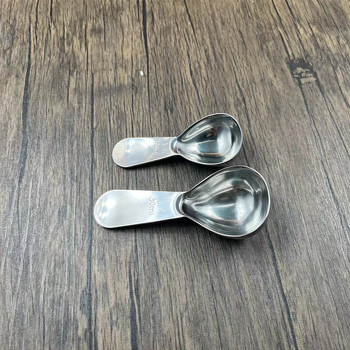 Lingură de cafea din oțel inoxidabil 304 cu scară de măsurare, lingură pentru lapte praf, lingură pentru condimente, set de linguri de măsurare