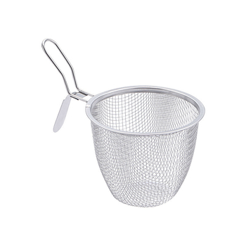 Lingură din oțel inoxidabil pentru oale, cu plasă fină, sită bucătărie și filtru pentru prăjit