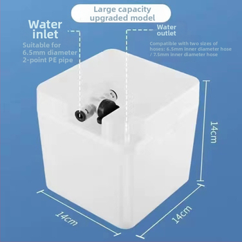 Kit adaptor pentru rezervorul de apă al purificatorului, conectare la ceainic și aparat de ceai, 2.8L