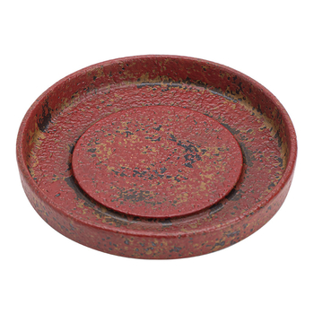 Suport ceramic pentru ceainic, tavă retro pentru ceremonia ceaiului, mică tavă de uscare a ceaiului, accesorii