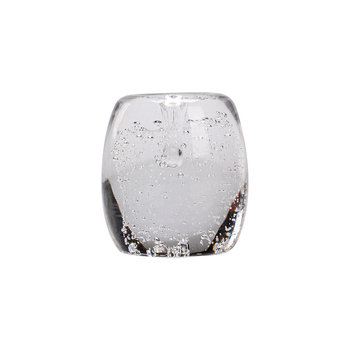Mi Yan sticlă de cristal făcută manual, decor Zen, suport pentru capac gaiwan/ceainic, accesorii ceremonie ceai, suport pentru ceașcă