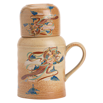 Ceainic ceramic Gongfu mic pentru birou și casă, 160 ml, accesorii pentru ceremonia ceaiului, sticlă izolată