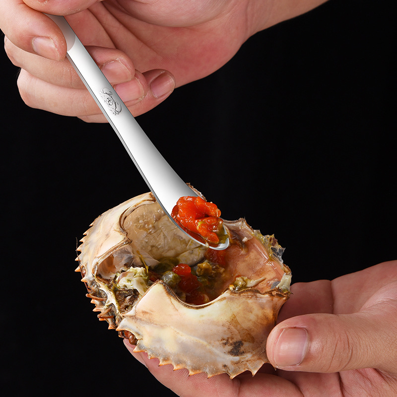 Set din oțel inoxidabil 304 pentru fructe de mare: furculiță pentru crab, clește pentru crab, ac pentru crab, clips pentru nuci și clește pentru homar