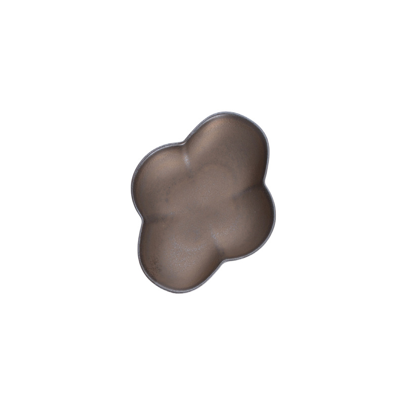 Farfurie ceramică pentru dips, stil japonez, culoare solidă, design retro, pentru sos de soia și oțet, farfurie pentru gustări reci, diametru 15 cm