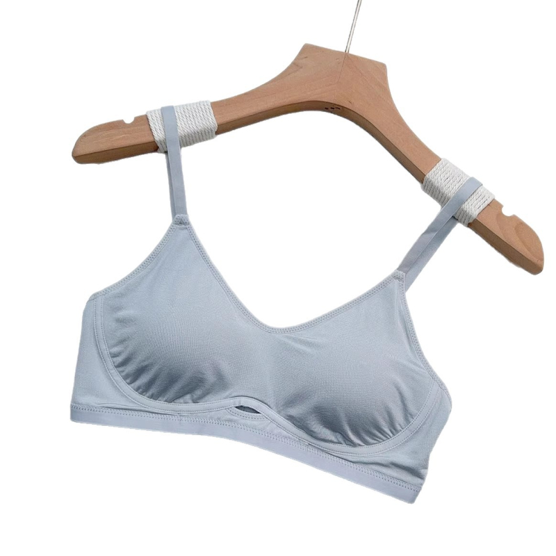 Sutien bez žice od Mulberry svile, tanak, prozračan, nježan prema koži, bez šavova, 3/4 košarica, G091904