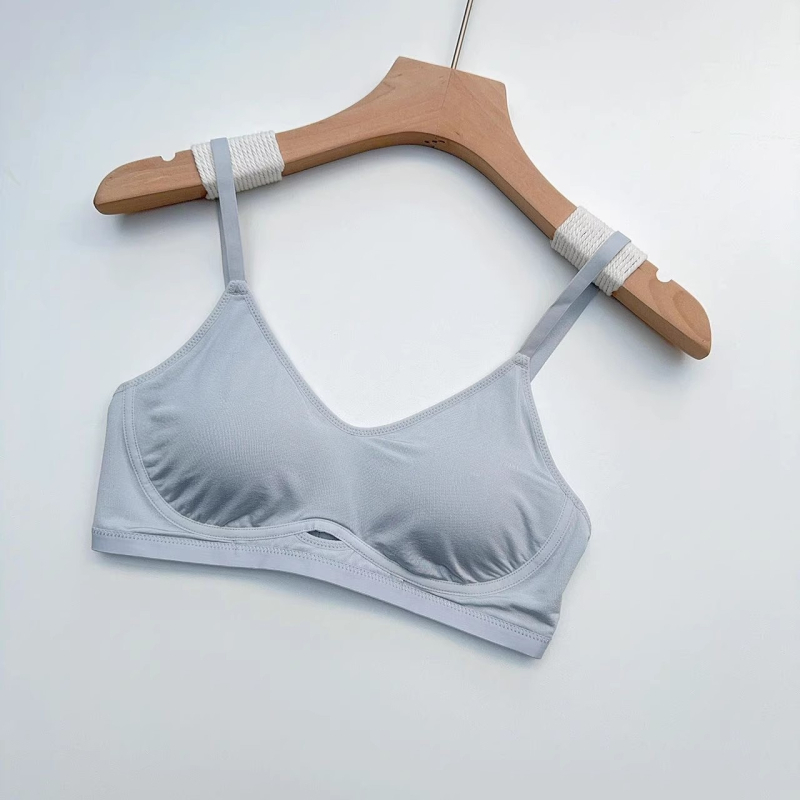 Sutien bez žice od Mulberry svile, tanak, prozračan, nježan prema koži, bez šavova, 3/4 košarica, G091904