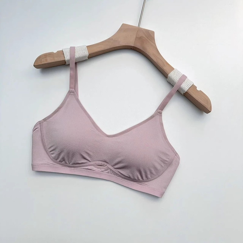 Sutien bez žice od Mulberry svile, tanak, prozračan, nježan prema koži, bez šavova, 3/4 košarica, G091904