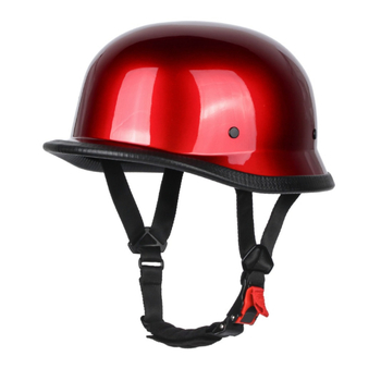 Polu kaciga za motocikle DOT, unisex, ABS