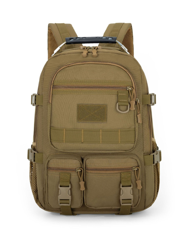 Taktički ruksak za vanjsku upotrebu s pretincem za mamce, vodootporan, 36-55 L, unisex, za putovanja, 14-inčni laptop