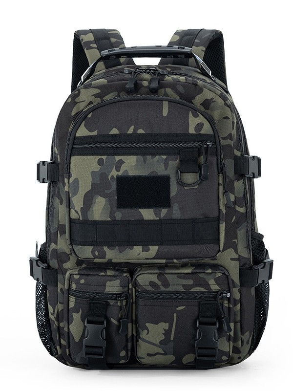 Taktički ruksak za vanjsku upotrebu s pretincem za mamce, vodootporan, 36-55 L, unisex, za putovanja, 14-inčni laptop