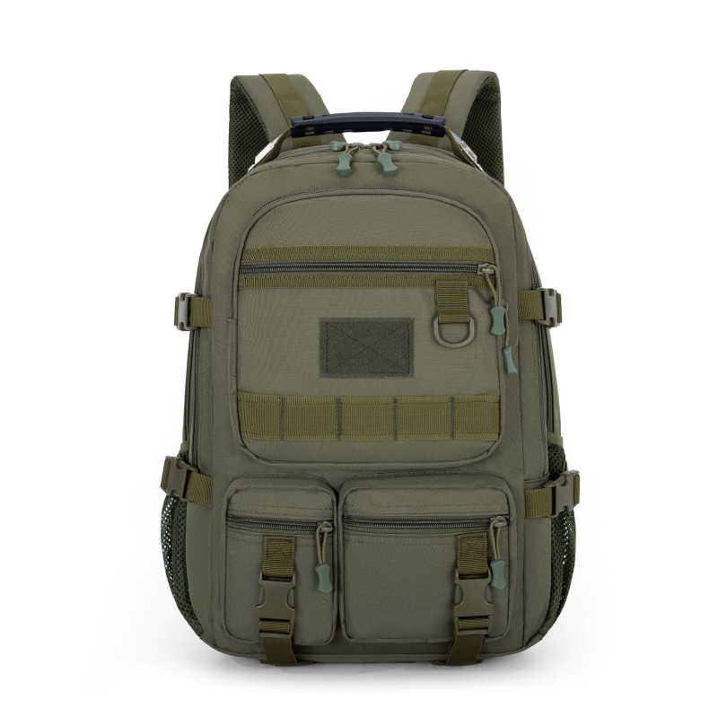 Taktički ruksak za vanjsku upotrebu s pretincem za mamce, vodootporan, 36-55 L, unisex, za putovanja, 14-inčni laptop