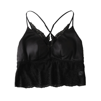 Francuski stil grudnjaka s V dekoltom i lijepim leđima, podstava od 100% mulberry svile, udoban i prozračan, latex košarice s izrezima
