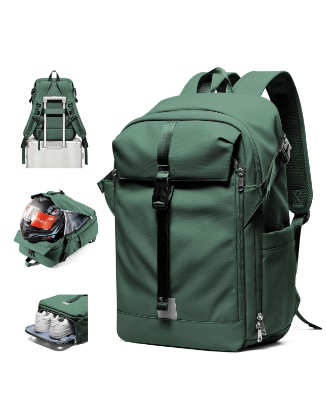Nylon ruksak 20-35L, unisex, velik kapacitet za putovanja, sport i planinarenje, pretinac za 16-inčni prijenosnik, vanjski planinarski ruksak