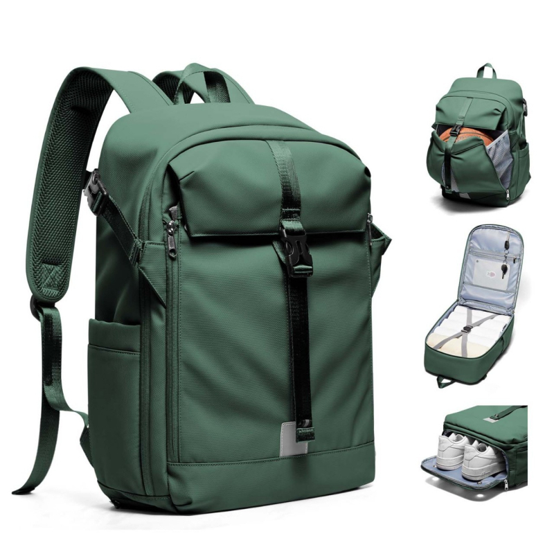 Nylon ruksak 20-35L, unisex, velik kapacitet za putovanja, sport i planinarenje, pretinac za 16-inčni prijenosnik, vanjski planinarski ruksak
