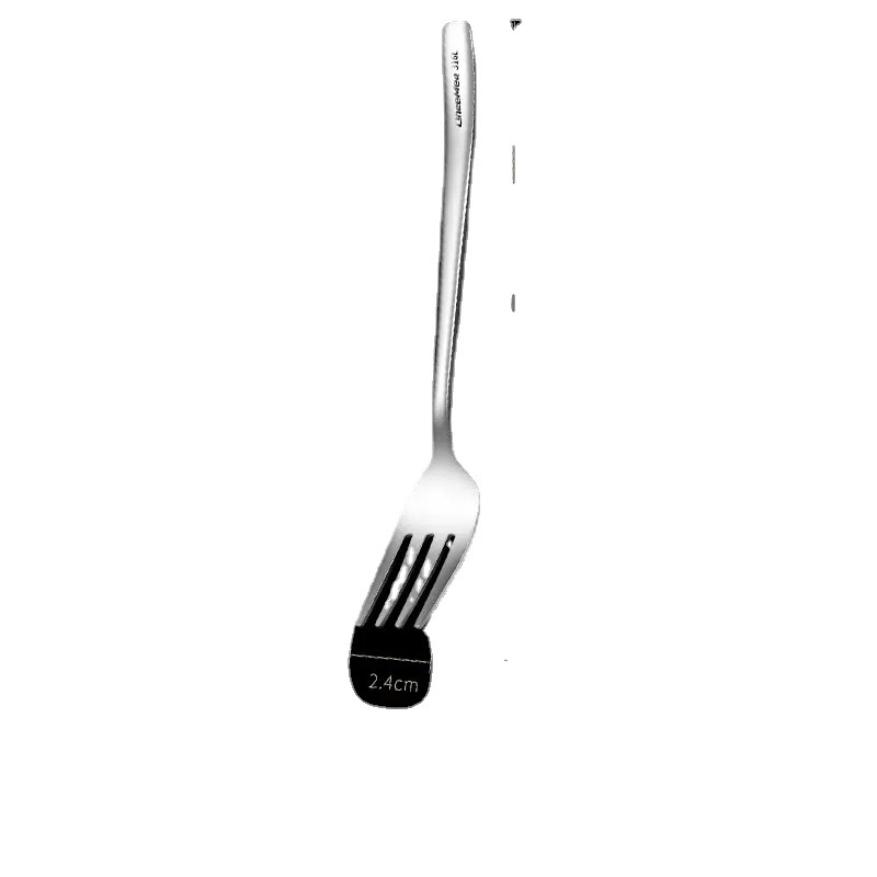 Furculiță din oțel inoxidabil 316, mâner lung, stil occidental, pentru friptură, paste și salate
