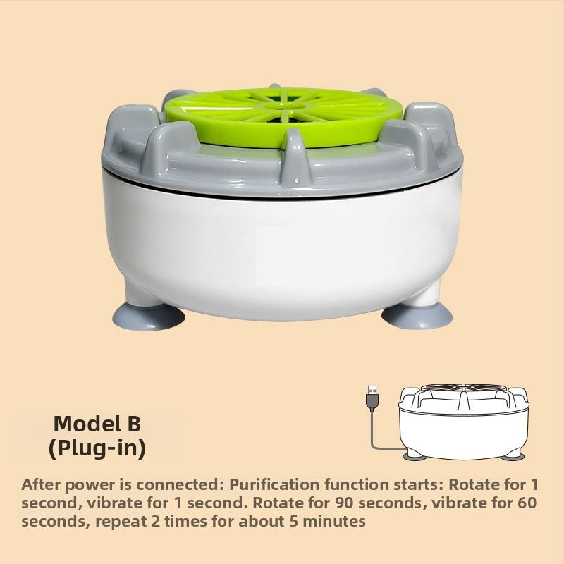 Aparat de purificare și curățare pentru fructe și legume.