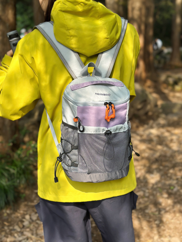 Wenyan Vanjski putnički ruksak 20–35 L, lagan najlon, za planinarenje, trek i vožnju biciklom, unisex, prostor za 12-inčni prijenosnik