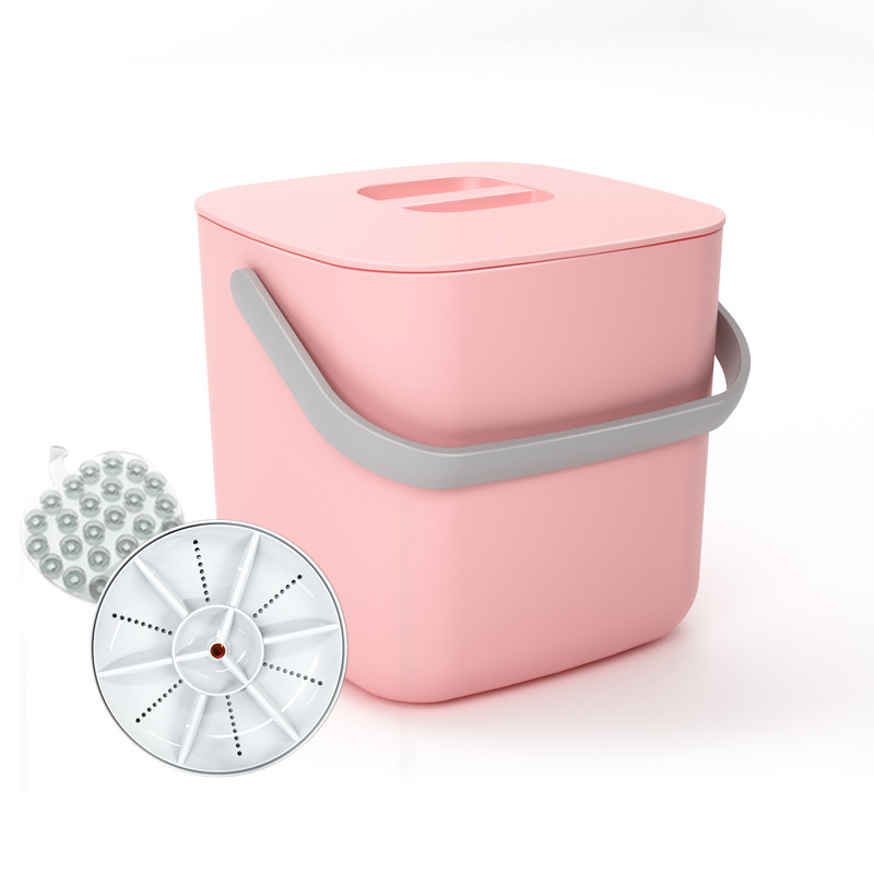 Curățător ultrasonic pentru vase și fructe, de tip butoi, fără montaj, pentru chiuveta din bucătărie, elimină reziduurile de pesticide