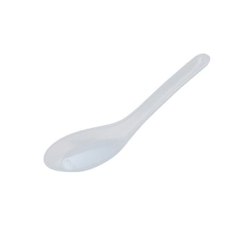 Lingurițe din plastic de unică folosință pentru livrări și catering, linguri de supă îngroșate