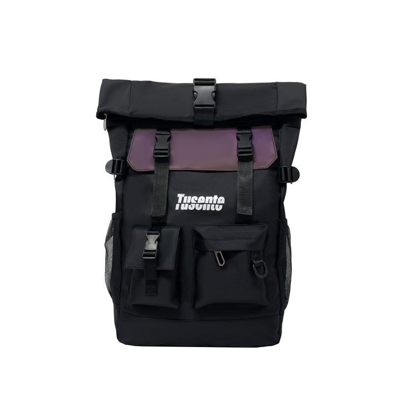 Moderna unisex ranac za laptop, 36–55 L, sportski putni ranac s reflektirajućim elementima, pogodan za 15-inčni laptop