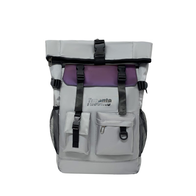 Moderna unisex ranac za laptop, 36–55 L, sportski putni ranac s reflektirajućim elementima, pogodan za 15-inčni laptop