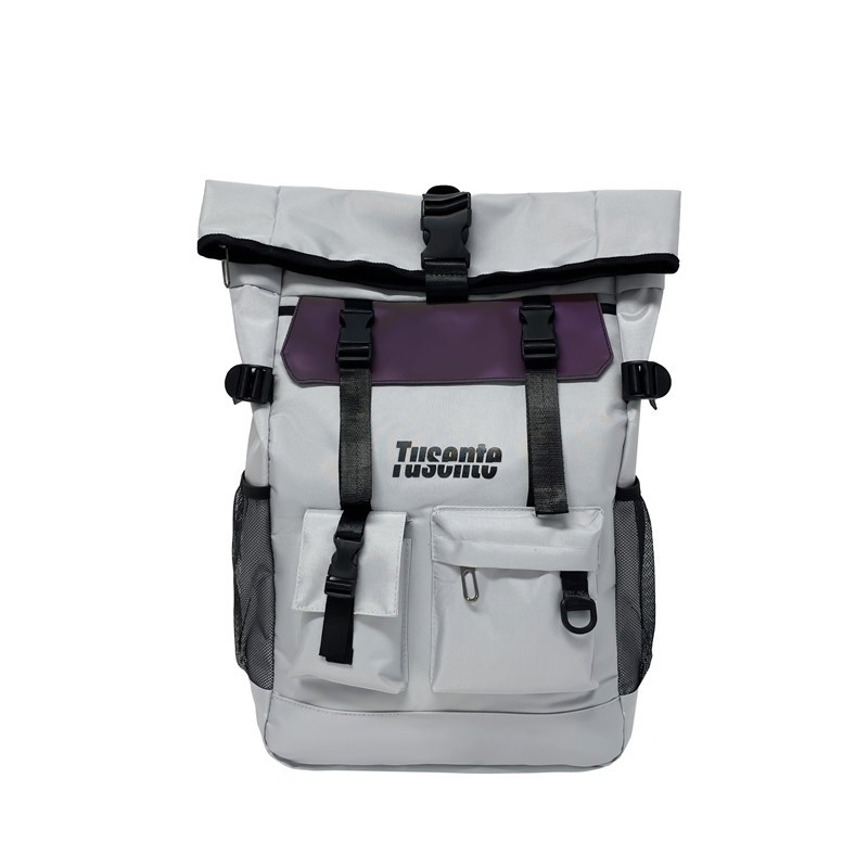 Moderna unisex ranac za laptop, 36–55 L, sportski putni ranac s reflektirajućim elementima, pogodan za 15-inčni laptop